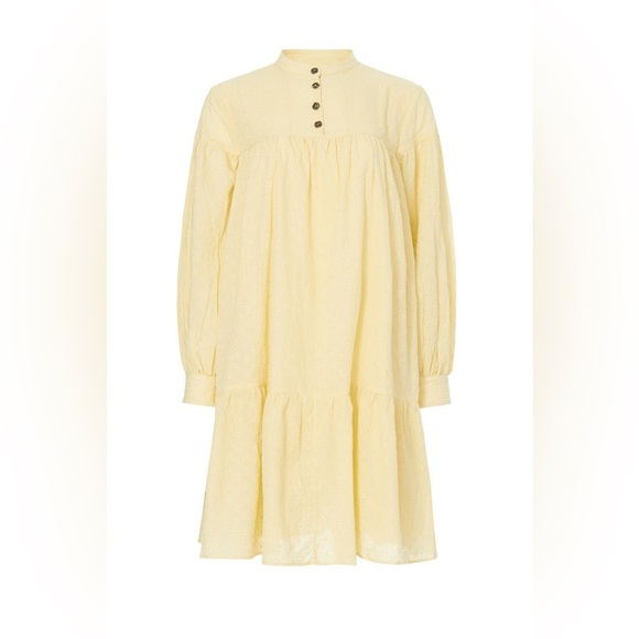 Pamela Love x RTR | Yellow Eyelet Dress size M - Picture 2 of 3